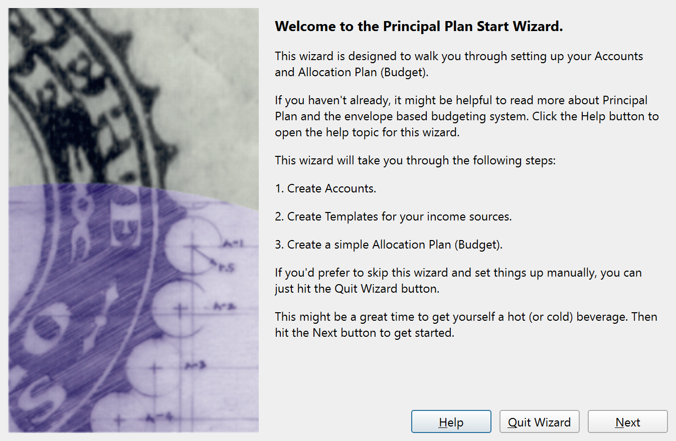 Start Wizard