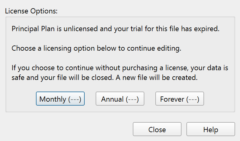 Licenza (License)